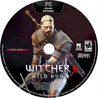 The Witcher 3 Disk Label