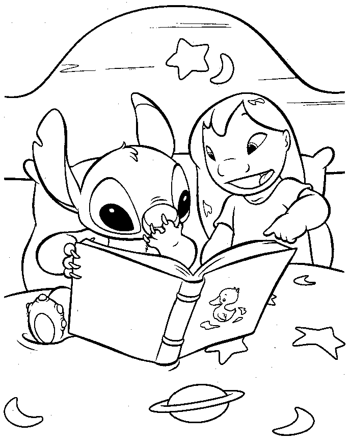 Lilo Stitch Coloring Pages | Team colors