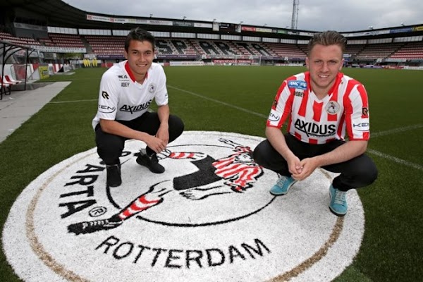 Oficial El Sparta Rotterdam firma a Dougall y Vissers