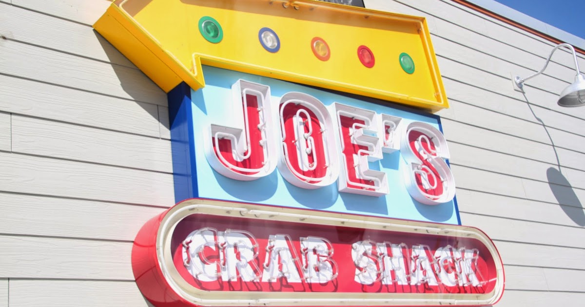 Susan's Disney Family Joe's Crab Shack great seafood and much more, a