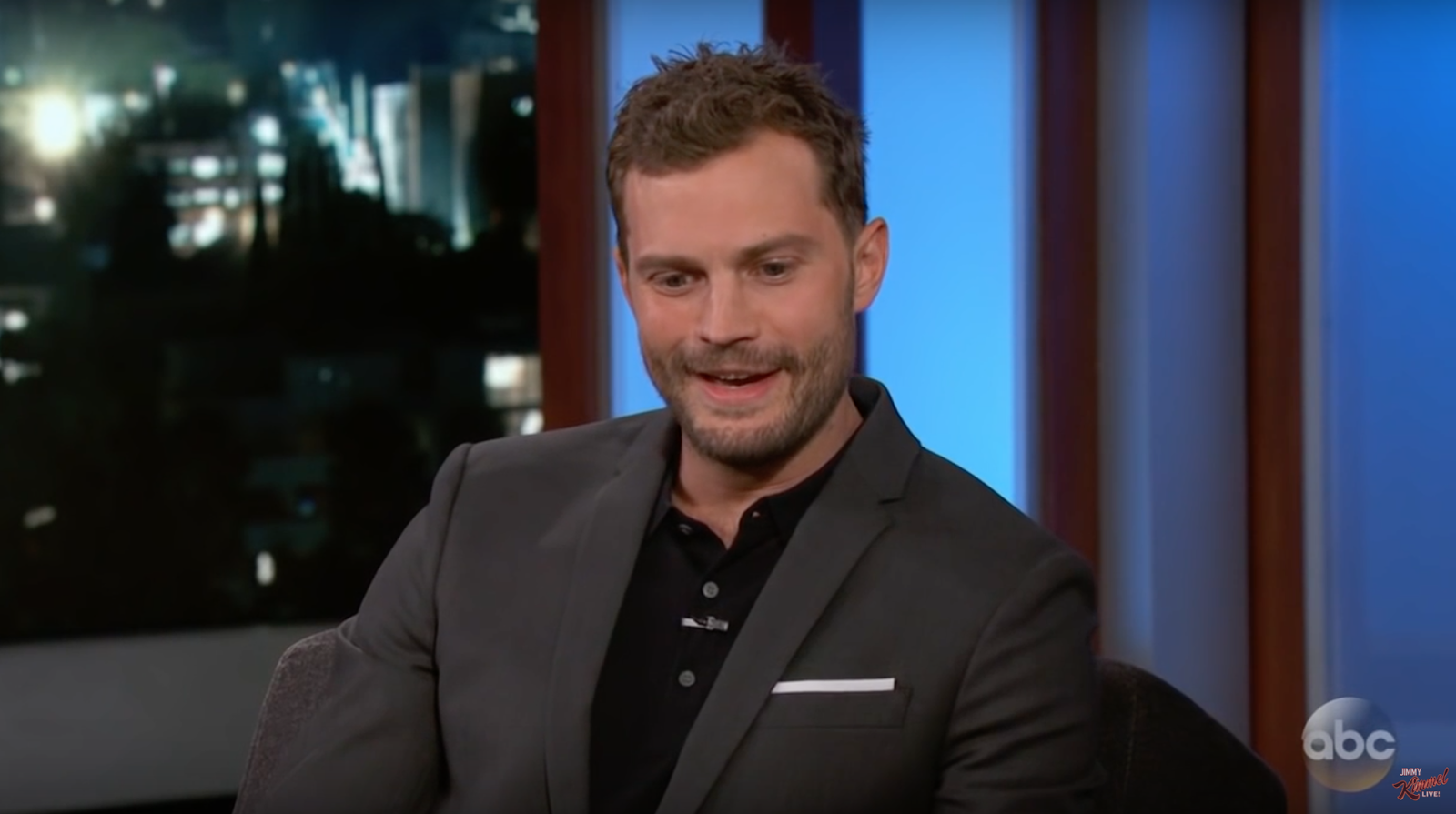 jamie dornan on jimmy kimmel fifty shades updates video jamie dornan on jimmy kimmel jamie dornan on jimmy kimmel fifty shades updates video jamie dornan on jimmy kimmel