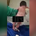 Baru saja dilahirkan, bayi perempuan ini terus nak berjalan