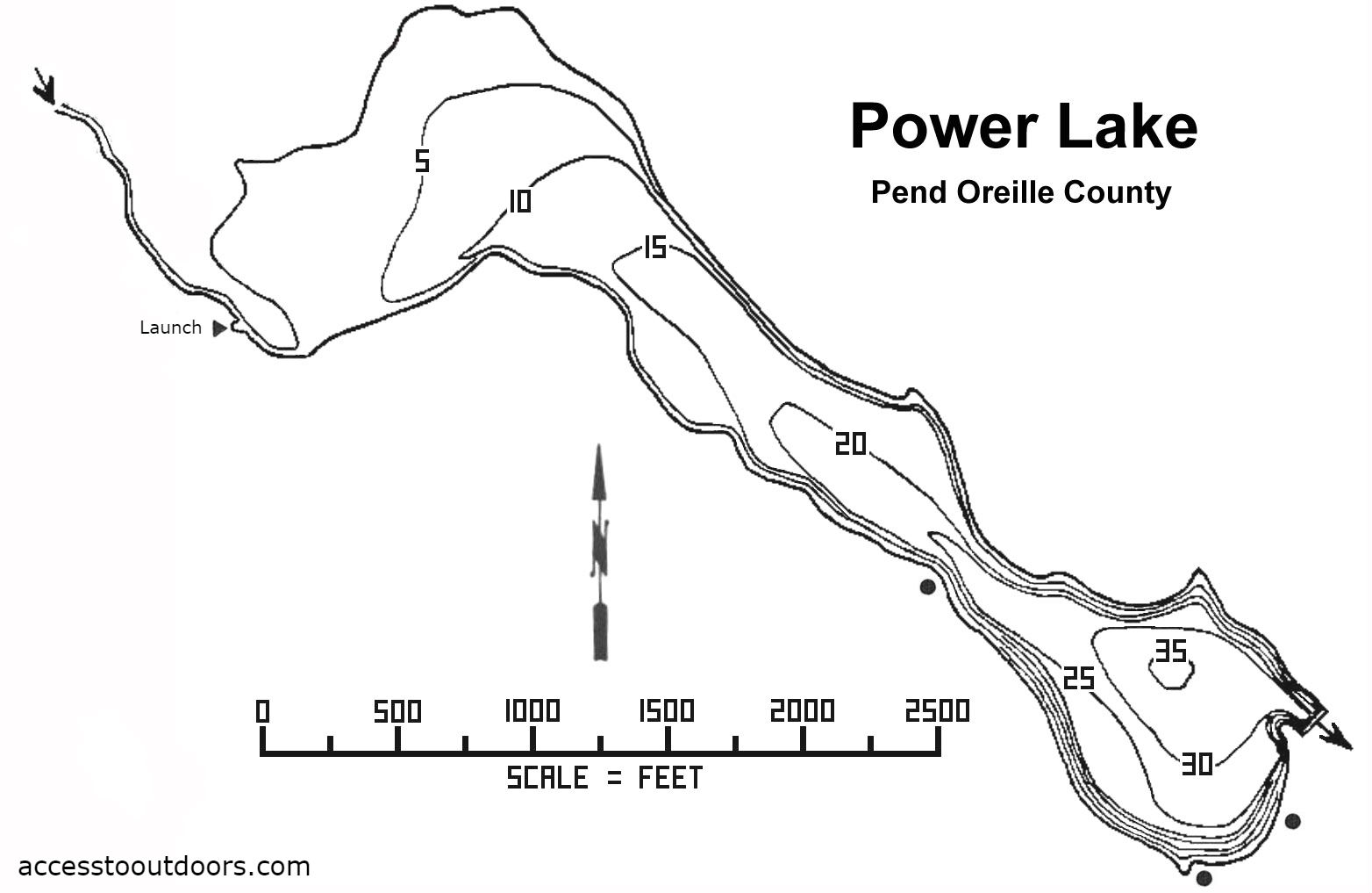 Funtosail Power Lake Pend Oreille County Washington
