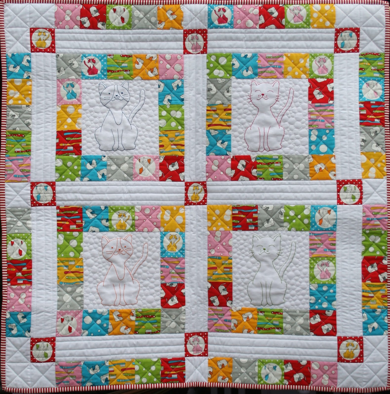 RicRac Free quilt pattern I blame the iron