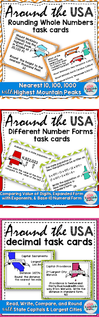 Real World Math Task Cards Number and Operations in Base 10