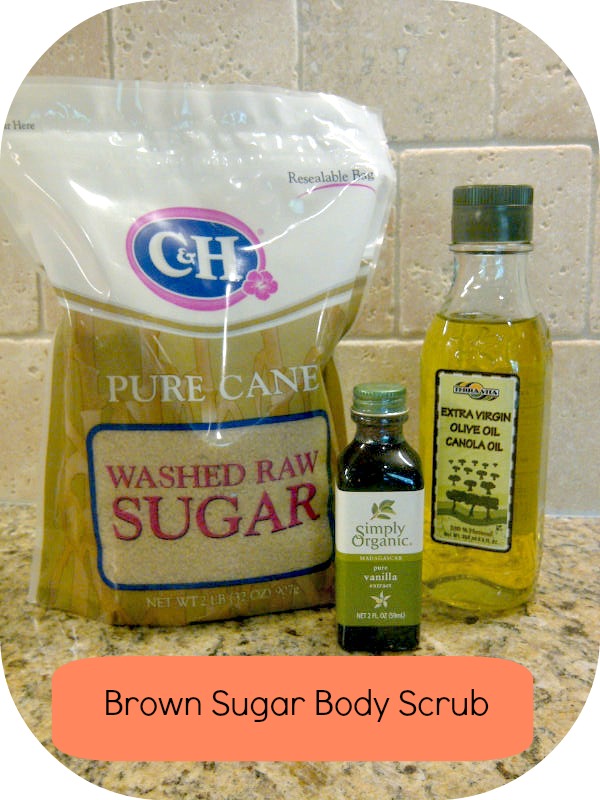 Three Water Babies Home Made Brown Sugar Body Scrub