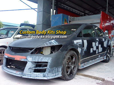 Honda Civic FD2 Custom Body Kit part 2 | Custom Body Kits Shop Malaysia