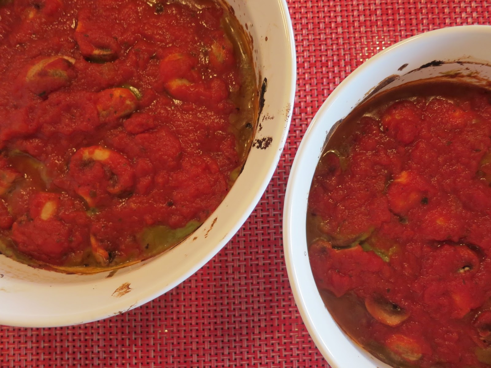 The Veracious Vegan Eggplant Mushroom Casserole with White Bean Sauce