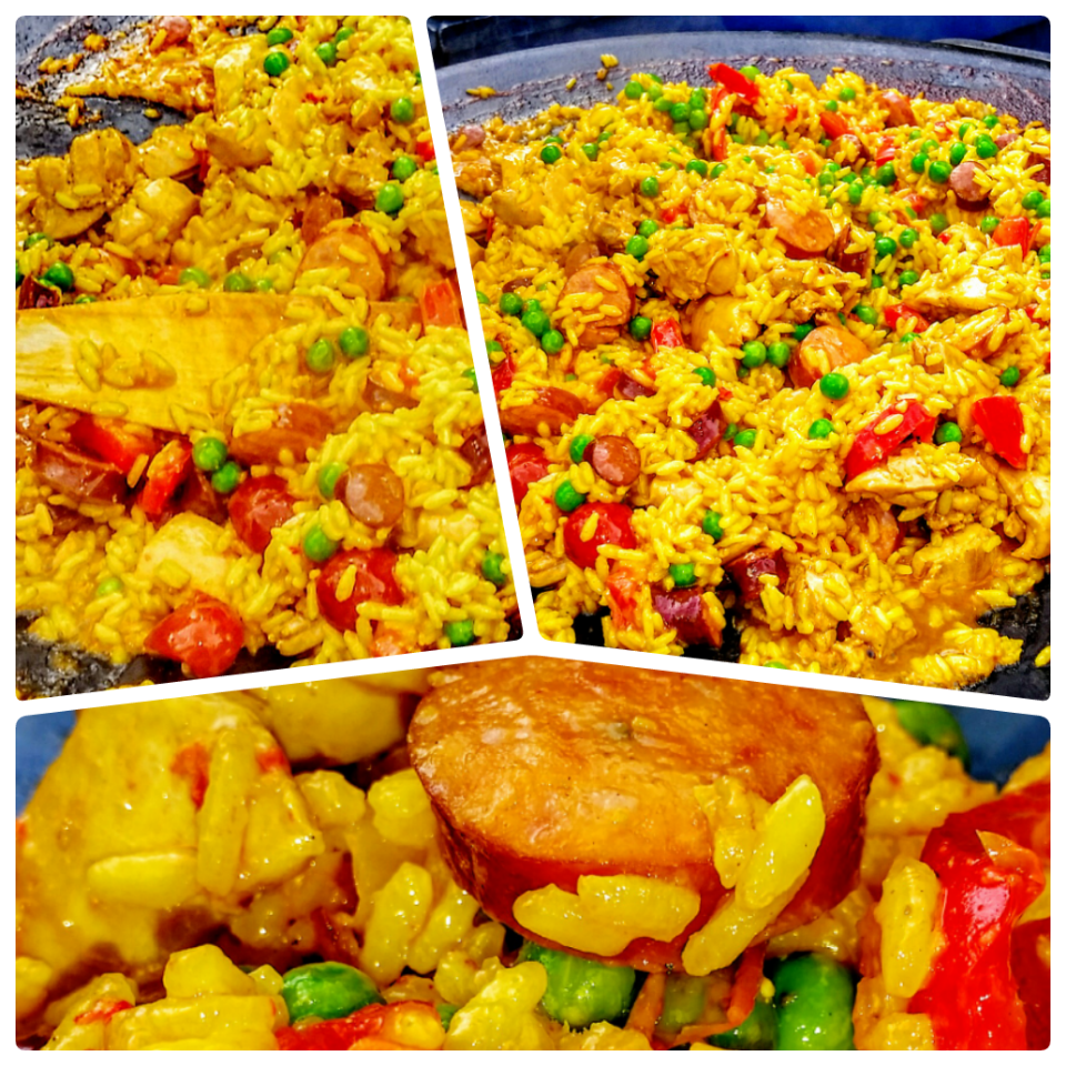 Meatalicious Paella Chicken and Chorizo