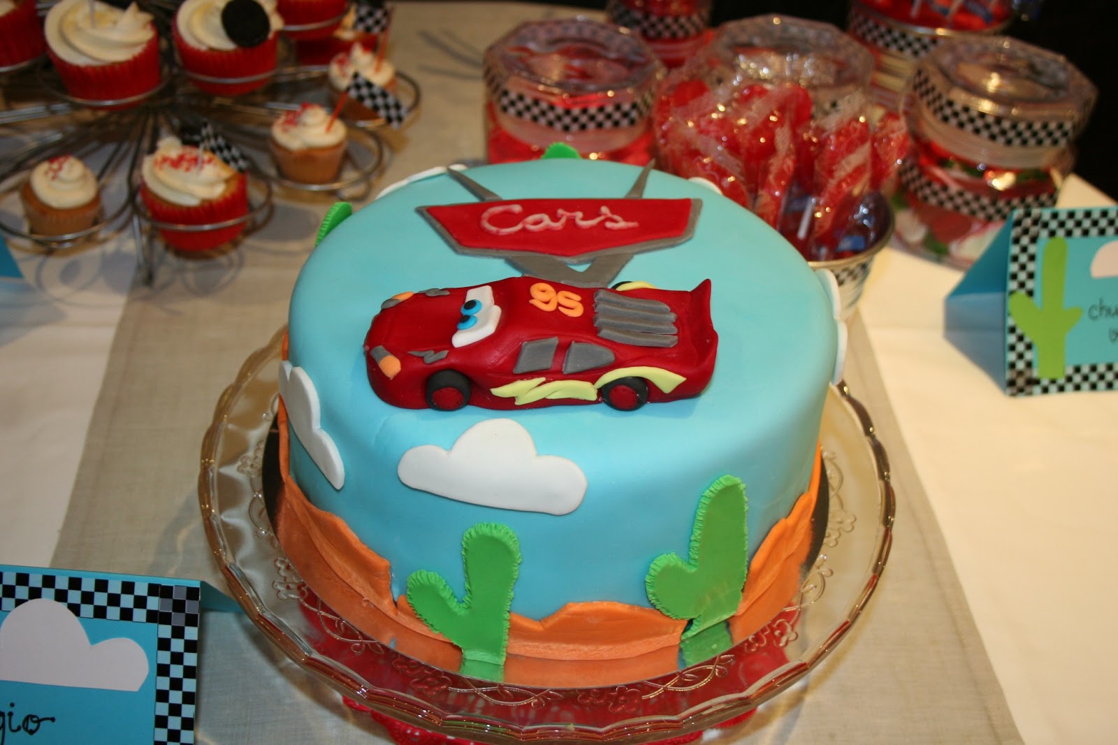miriam hecho a mano: CANDY BAR DE CARS