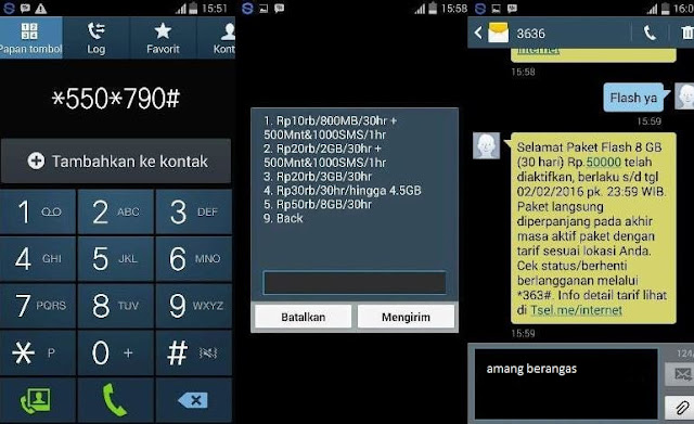 Cara Daftar Internet 8GB Telkomsel Terbaru Paket Data 8GB Telkomsel