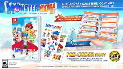 Monster Boy And The Cursed Kingdom Nintendo Switch
