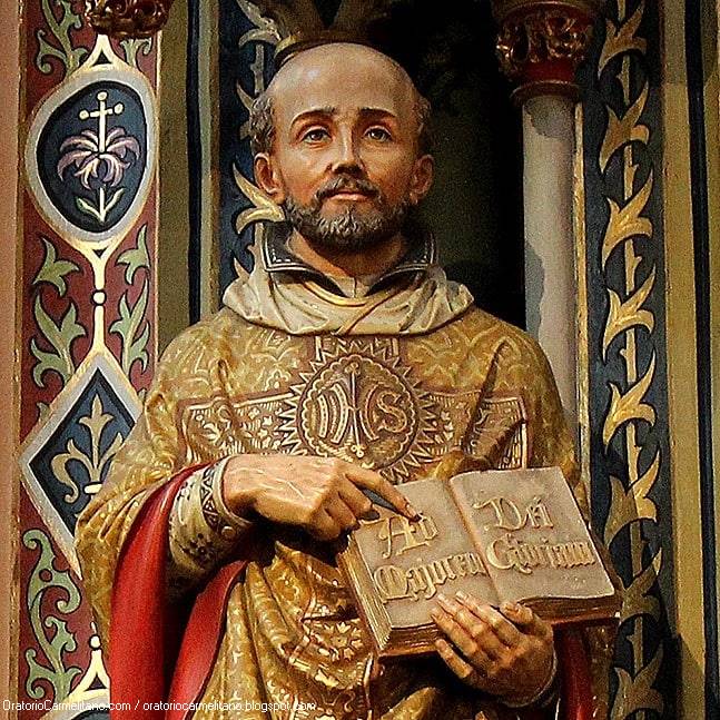 Oratorio Carmelitano Oración de San Ignacio de Loyola
