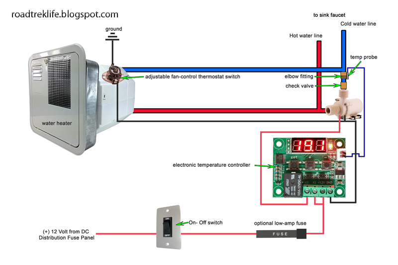 Suburban Water Heater Sw6de Wiring Diagram 120 Volt Wiring