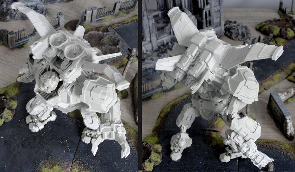 Wargame News and Terrain Puppetswar Prime Battle Walker Wing