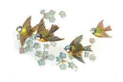 birds bird flight graphic flowers forget antique four tattoo graphics antiqueimages painting nots