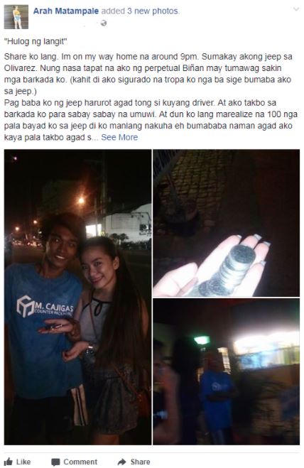 “‘Hulog ng langit’ This Homeless Man Still Choose to Give All His Money To Help The Girl “‘Hulog ng langit’ This Homeless Man Still Choose to Give All His Money To Help The Girl