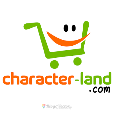 Character land Logo Vector