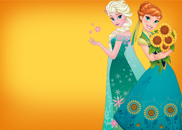 Frozen Fever: Invitaciones para Imprimir Gratis. Para hacer invitaciones, tarjetas, marcos de fotos o etiquetas, para imprimir gratis de Frozen Fever.