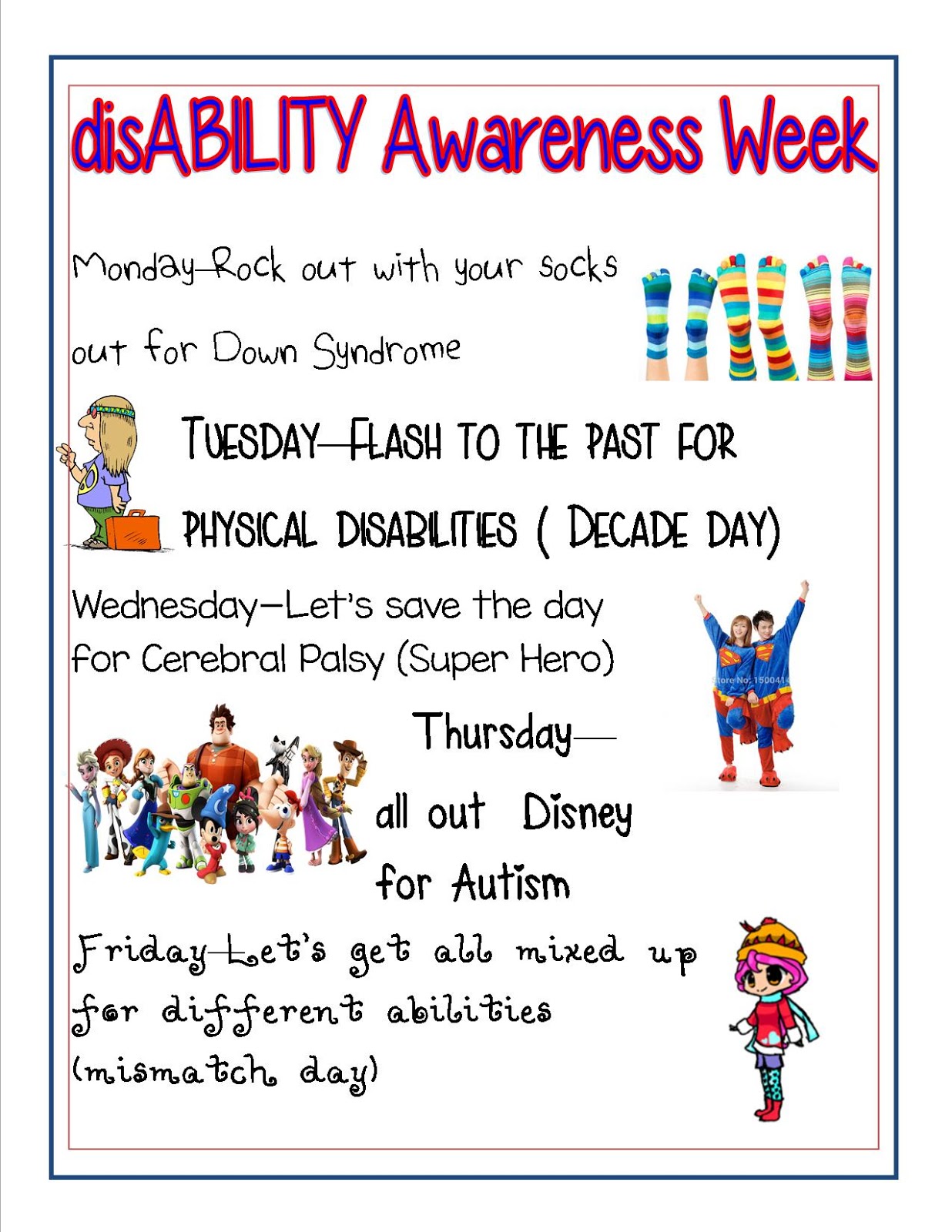 Mrs. Duke's AHS Class Blog DisABILITY Awareness Week