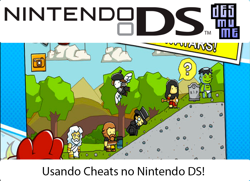Usando Cheats no Desmume!