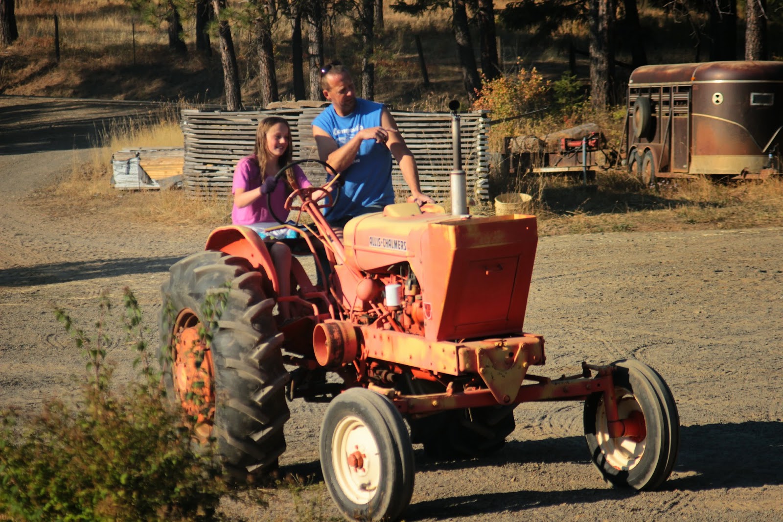 to the Country! Tractor Lessons