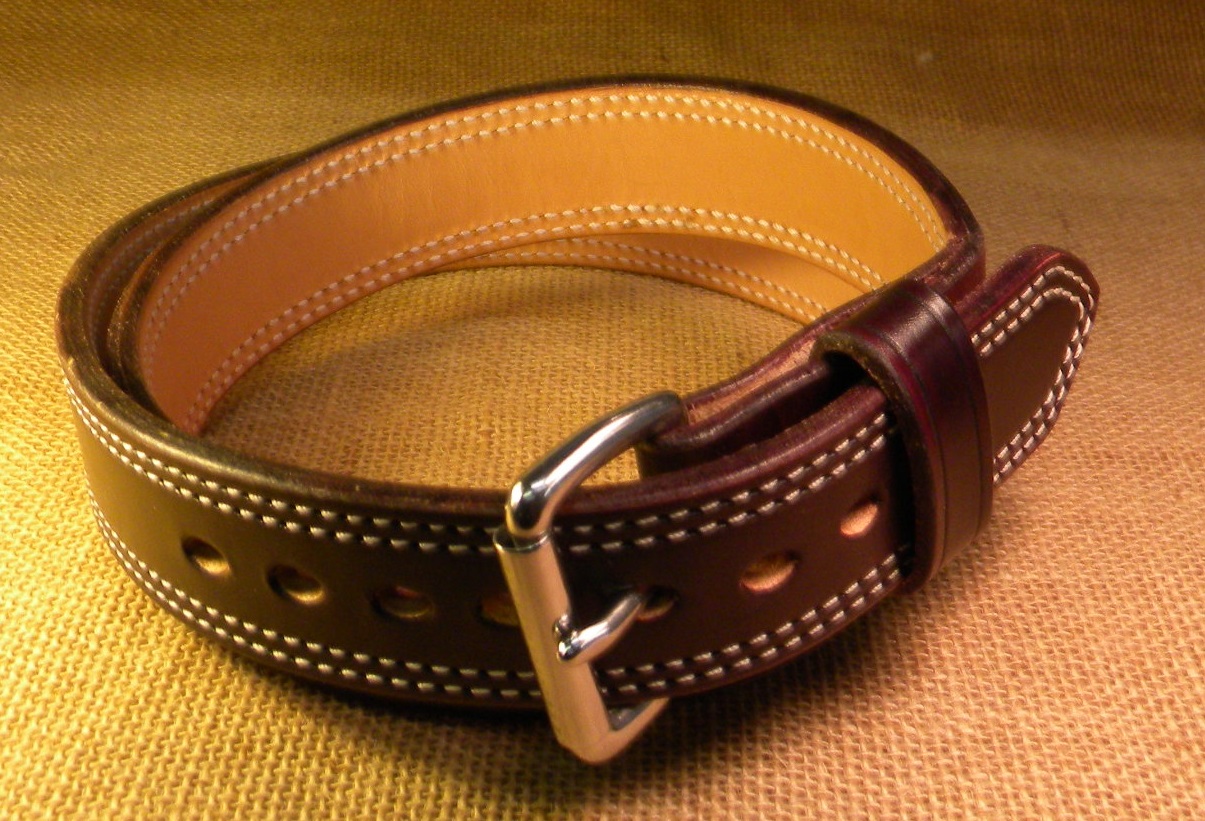 Bam Bam Holsters Bam Bam Making a Gun Belt part 4 of 4