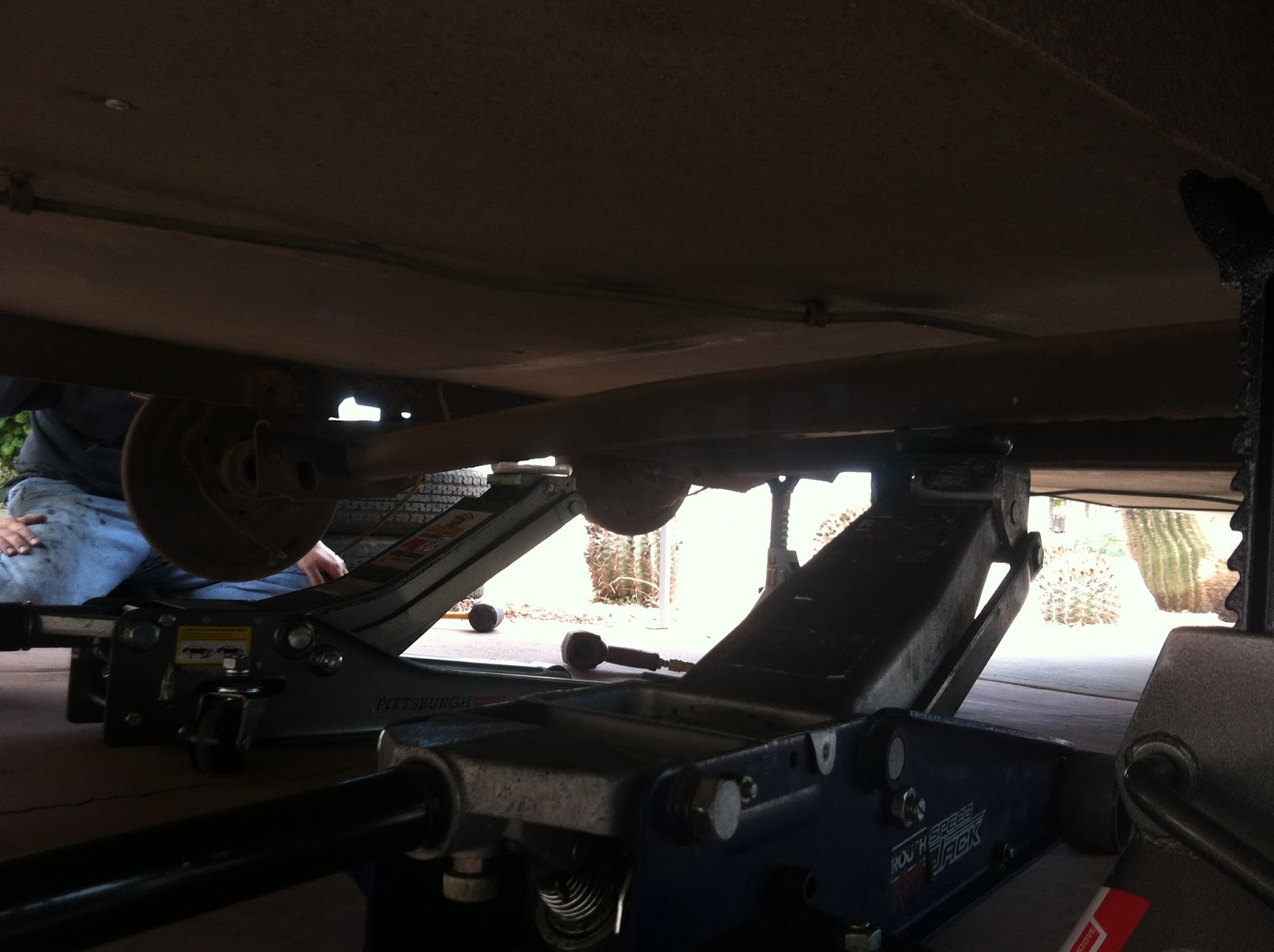 Airstream Renovation Airstream axles