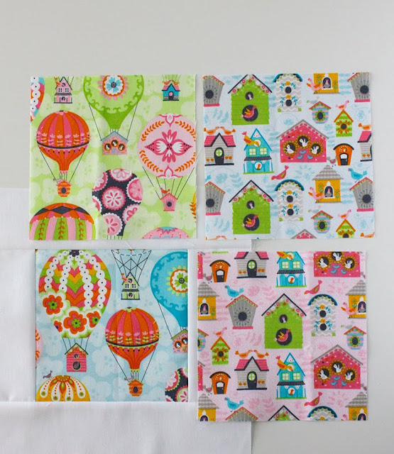 Flutter and Float fabrics from Blend fabrics designed by Ana Davis