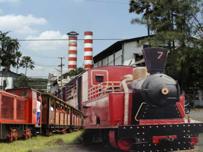 Antique locomotive Pangkah