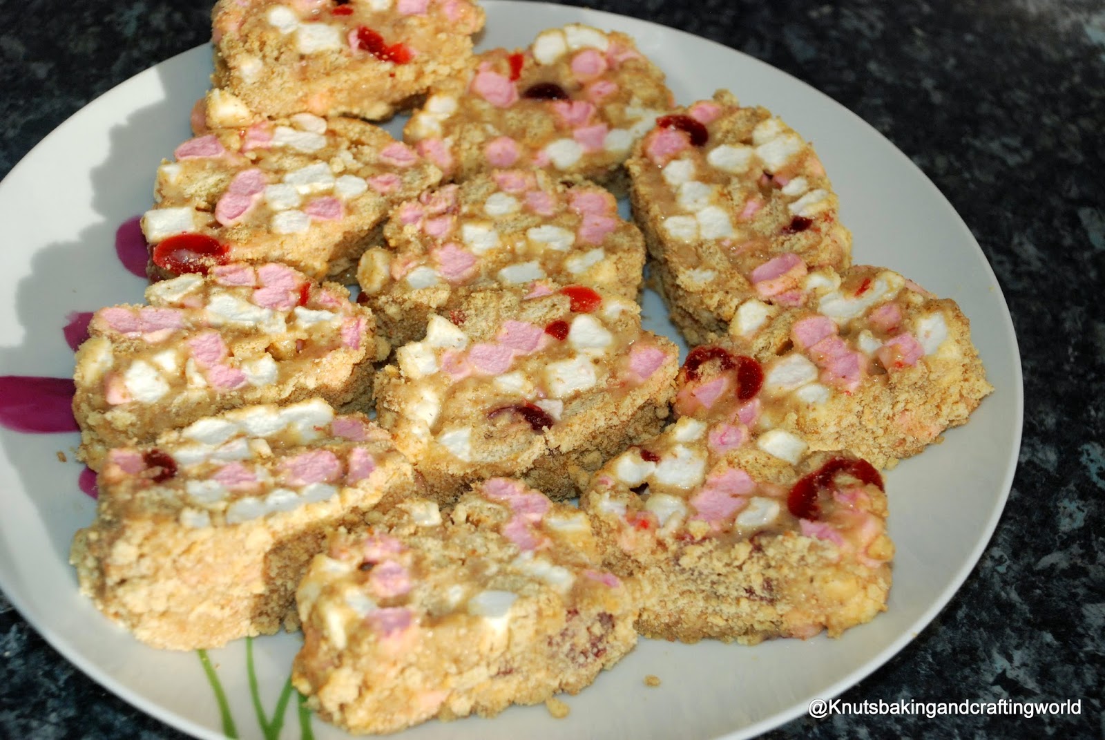 Knut's Baking and Crafting World: Marshmallow Keksrolle - Mallow Roll