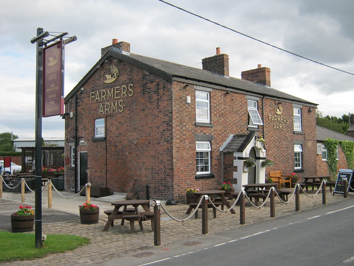 ReARM RedNev's Blog The Farmers Arms, Burscough