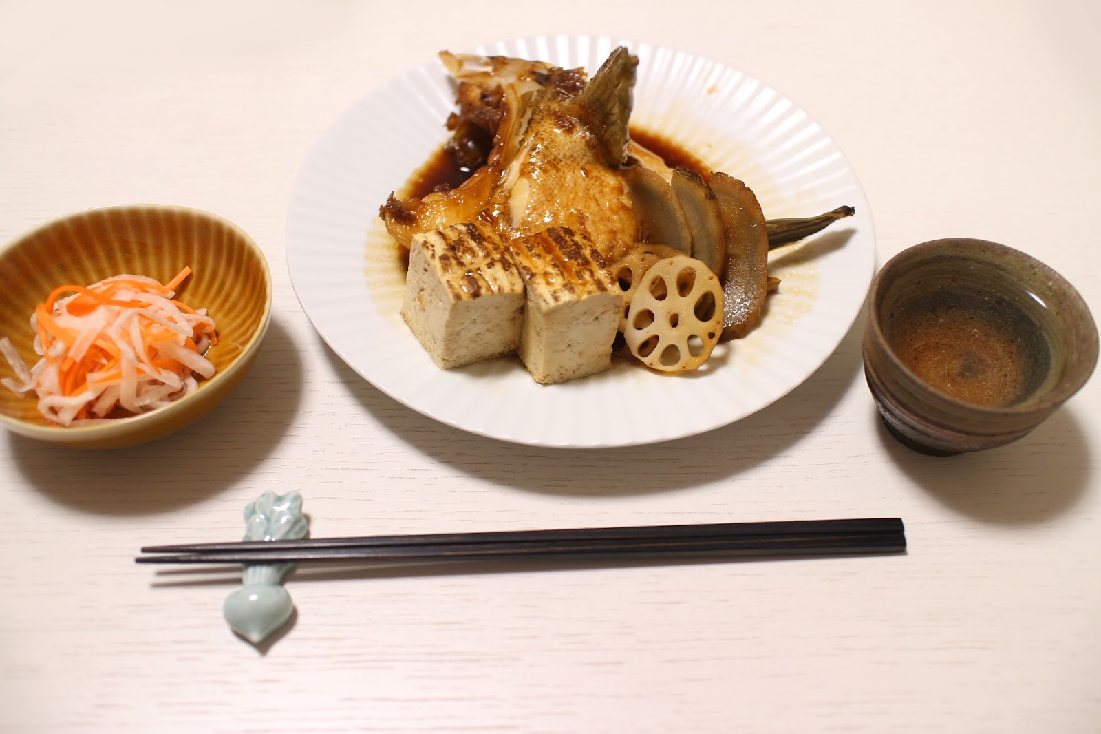俺達の田舎暮らし クエのアラ煮