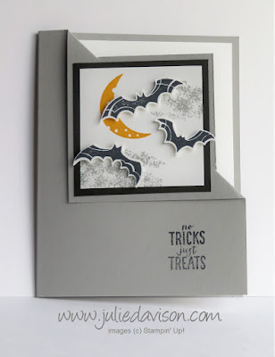 VIDEO: Spooky Sweets Corner Flip Halloween Card ~ Stampin' Up! 2018 Holiday Catalog ~ www.juliedavison.com