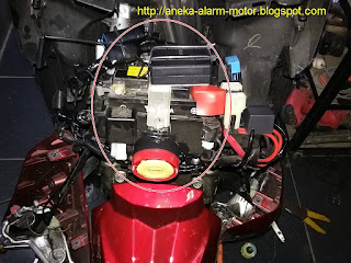 Cara pasang alarm motor pada Yamaha Mio New Soul GT Cara pasang alarm motor pada Yamaha Mio New Soul GT