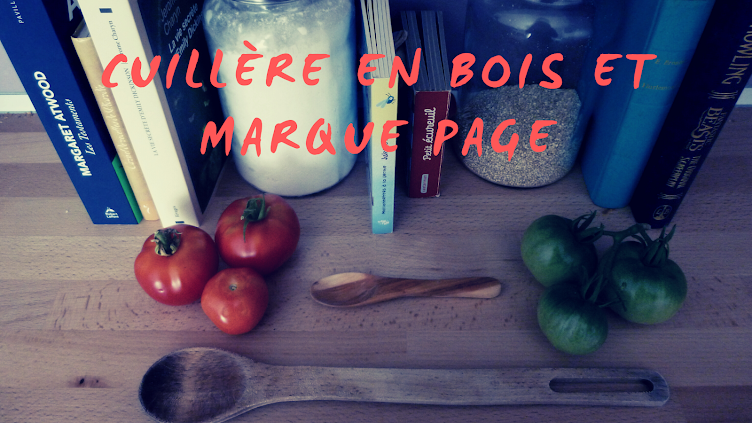 Cuillère en bois et Marque-Page