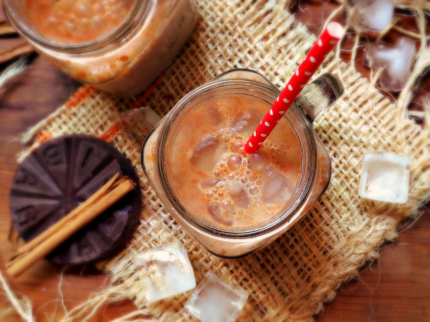 Mexican Chocolate Horchata La Cocina de Leslie