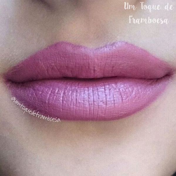 Batom líquido matte Max Love 44 Cashmere resenha