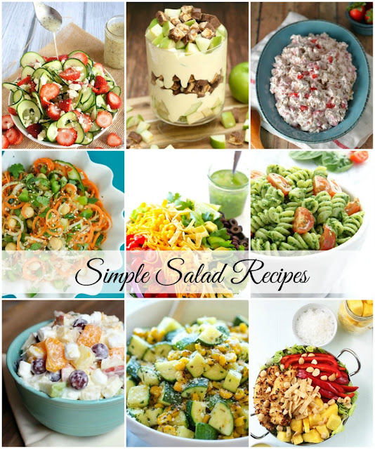 my thirty something life wife, mother and friend: Simple Salad Recipes