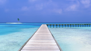 Maldives dock HD Wallpapers for Desktop 1080p free download