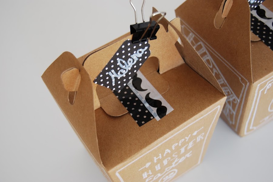 Caja de chocolate para pascua estilo Hipster. DIY Hispter Easter chocolate box