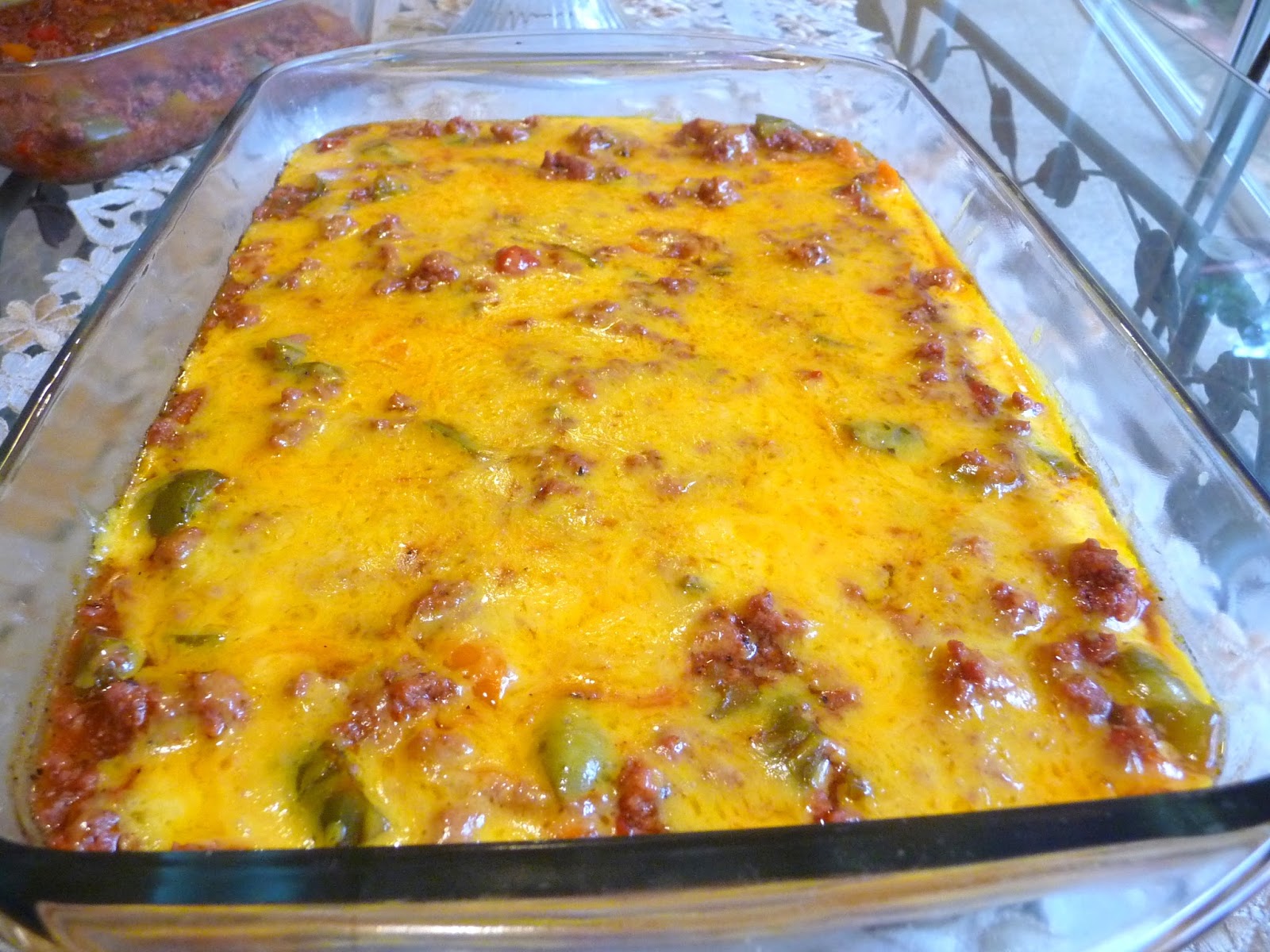 SLOW COOKER STUFFED PEPPER CASSEROLE