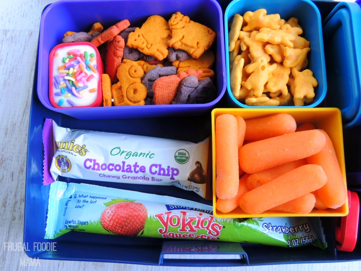 Let's Rock the Lunchbox with Annie's Homegrown via thefrugalfoodiemama.com #teamannies #rockthelunchbox