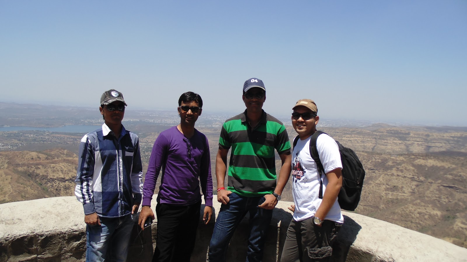 A short bike ride to Sinhagad Fort from Pune