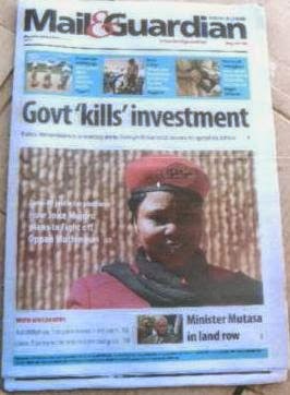 Gweru news, views, and solutions: Zimbabwe Newspaper Front Pages for