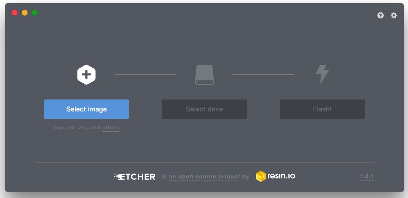 PC POWER MIX Balena Etcher USBISO