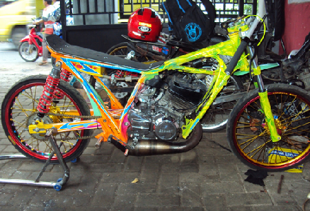 Modifikasi Drag Rx king terbaru 2018 modifikasi ninja rr