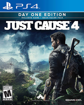 Just Cause 4 Game Cover Ps4 Day One Edition