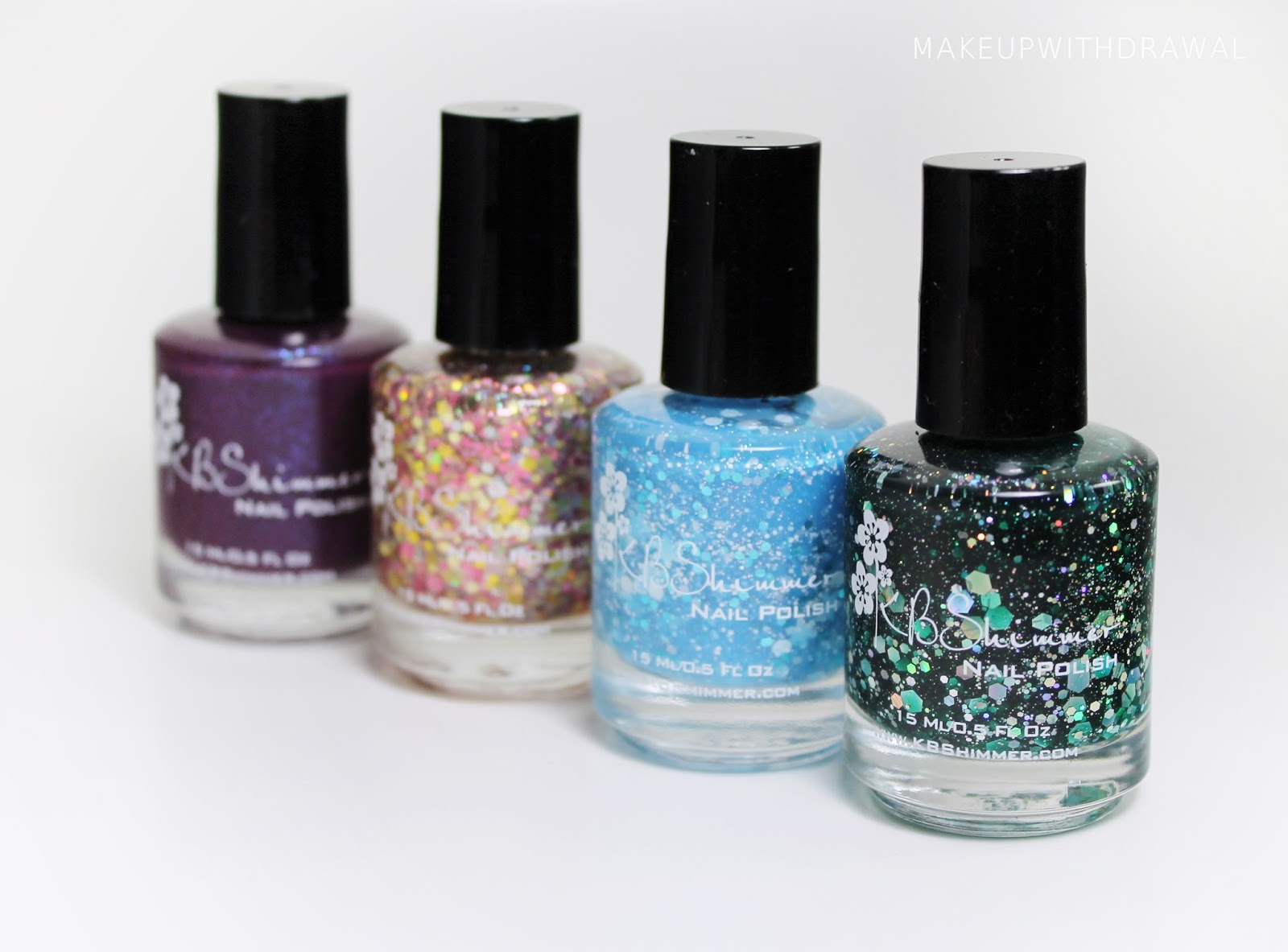 Shades From KBShimmer 2013 Winter Blogger Collection Makeup Withdrawal