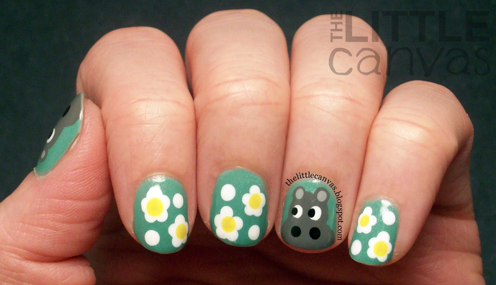 Daisy the Hippo! The Little Canvas